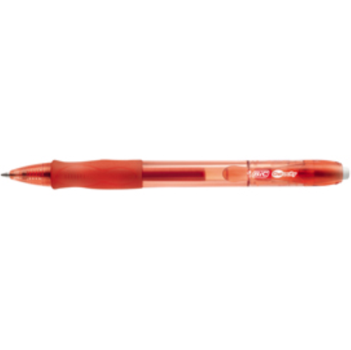 Scatola 12 penna sfera scatto GELOCITY 0,7mm rosso BIC
